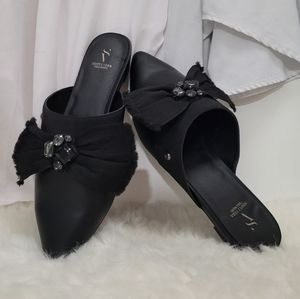 Simply Vera Embellished Mules